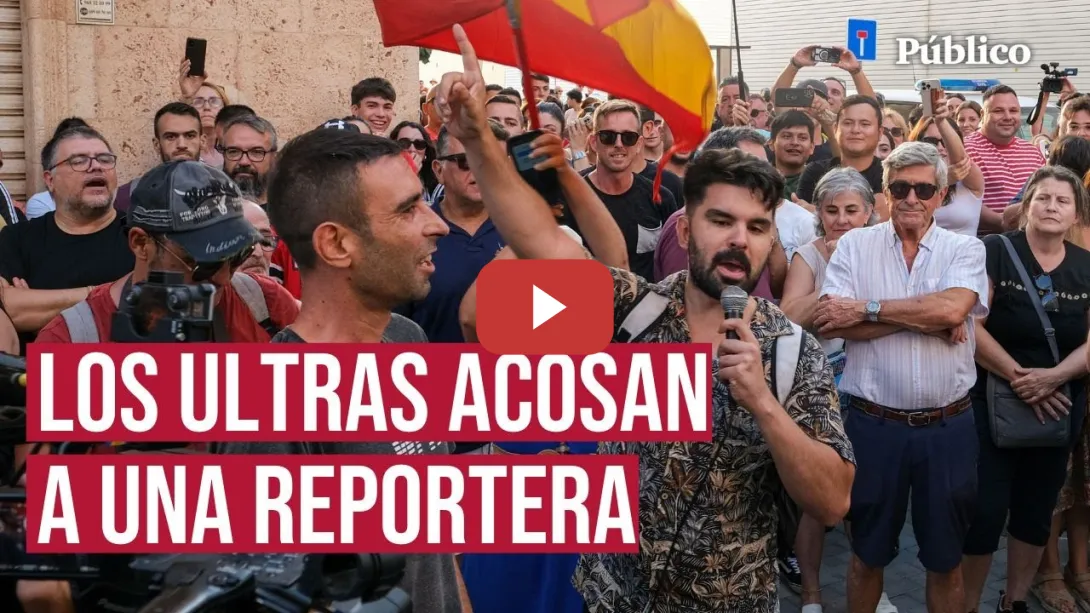 Embedded thumbnail for Asi fue el acoso ultra en Torre Pacheco contra una reportera de TVE: la mayoría no son del municipio
