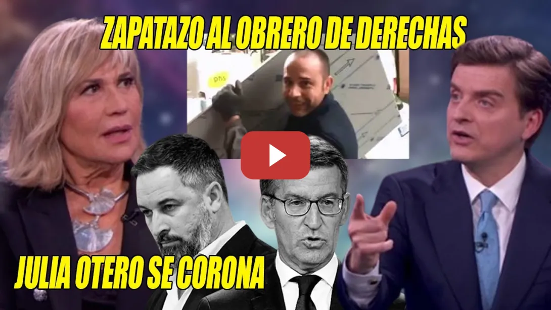Embedded thumbnail for 👏Julia Otero DESMONTA al OBRERO de DERECHAS VOXEMITA👏¡Cobran 800€ y VOTAN contra SUBIR el SMI!