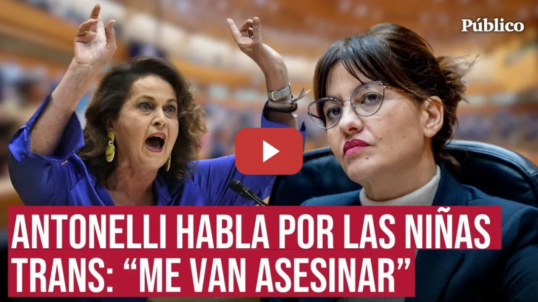 Embedded thumbnail for Antonelli reta a Rego por los derechos trans: &quot;Voy a ir por la calle y me van a disparar&quot;