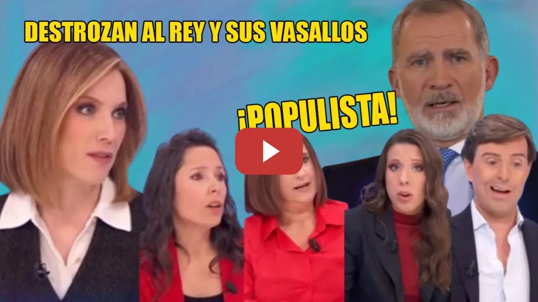 Embedded thumbnail for Intxaurrondo DEJA en FUERA de JUEGO al rey Felipe VI y sus VASALLOS💥POPULISMO MONÁRQUICO!💥Vaya Leche
