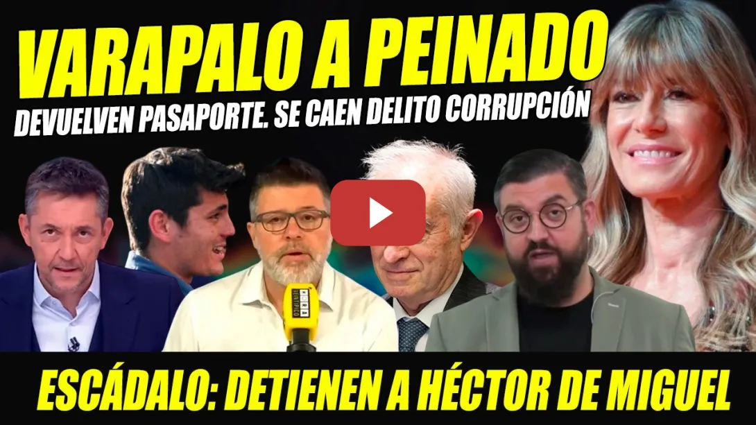 Embedded thumbnail for TUMBAN DELITOS CONTRA BEGOÑA, DEVUELVEN PASAPORTE, JUICIO JURADO POPULAR. HÉCTOR DE MIGUEL DETENIDO