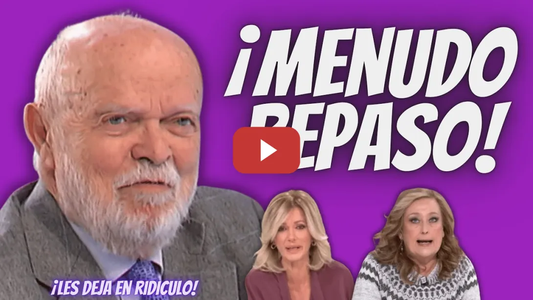 Embedded thumbnail for “REPASO TOTAL” del Magistrado Martín Pallín a Susana Griso, Elisa Beni y a un JUEZ FACHA