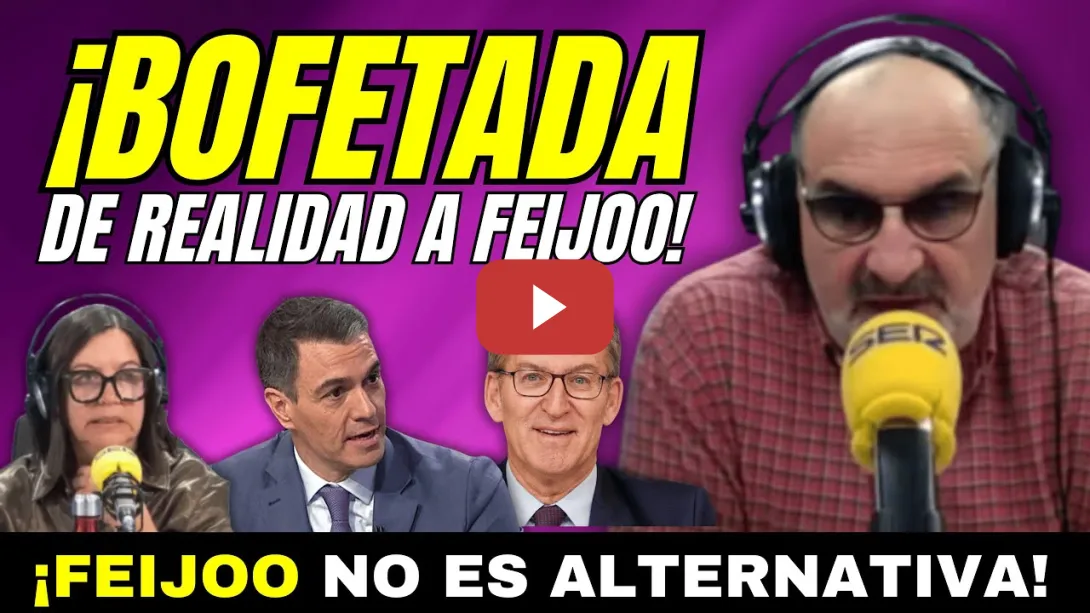 Embedded thumbnail for ANTÓN LOSADA LE QUITA LA TONTERÍA A FEIJÓO CON ESTA BOFETADA DE REALIDAD