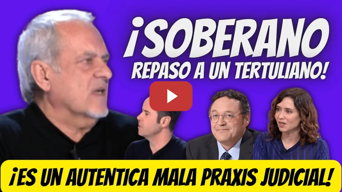 Embedded thumbnail for Javier Aroca DEJA en EVIDENCIA a TERTULIANO PEPERO con este SOBERANO REPASO