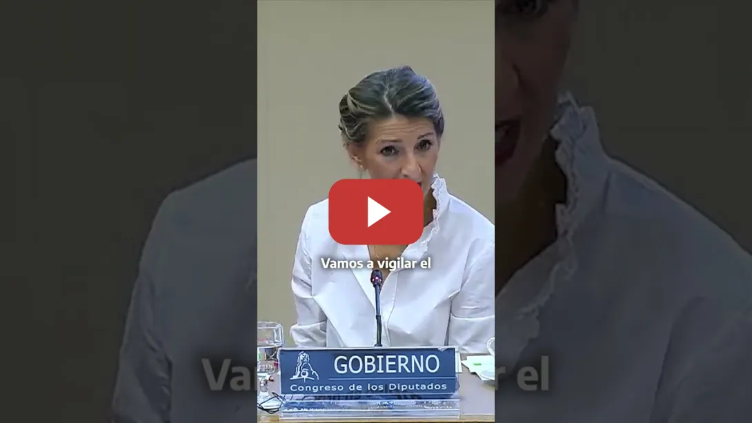 Embedded thumbnail for Yolanda Díaz anuncia una campaña de la Inspección de Trabajo sobre el uso de algoritmos