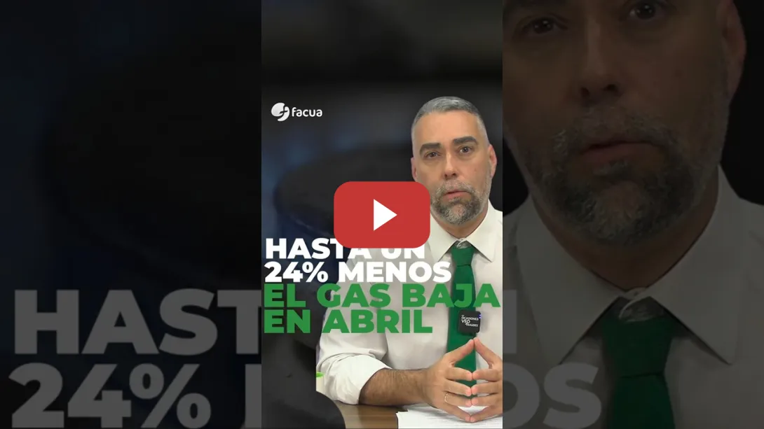 Embedded thumbnail for Las TARIFAS de gas TUR BAJAN hasta un 24% en ABRIL