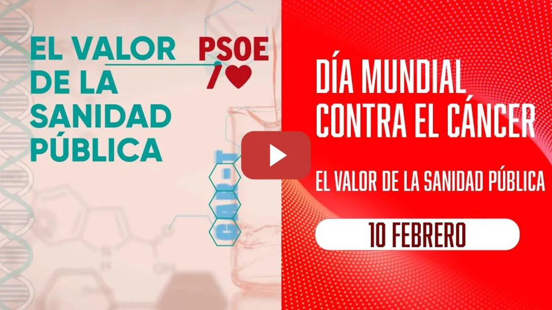 Embedded thumbnail for Jornada Día Mundial Contra el Cáncer: El Valor de la Sanidad Pública