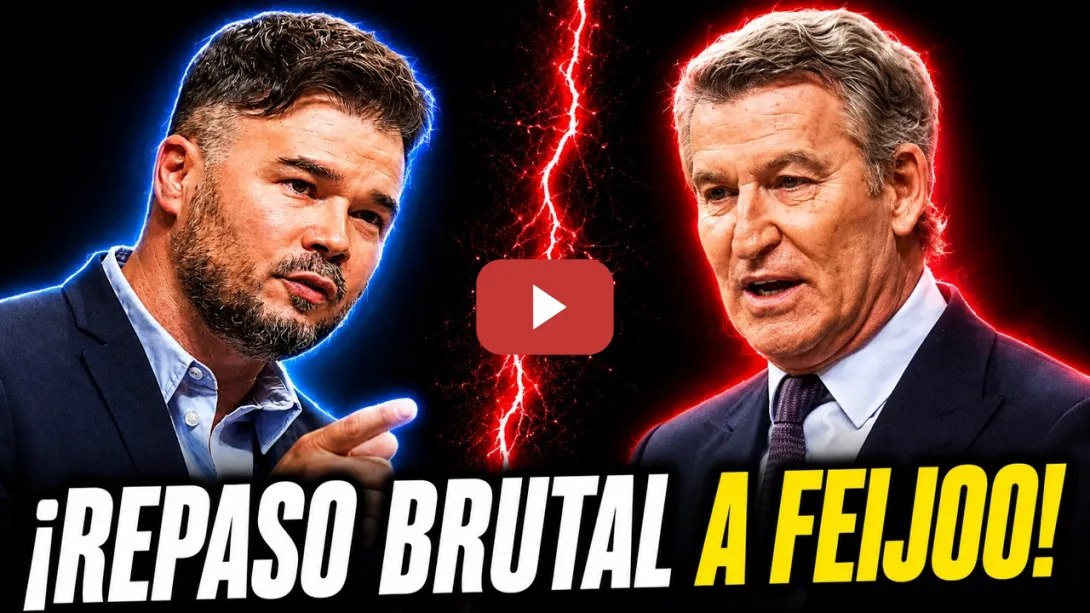 Embedded thumbnail for ¡BRUTAL! RUFIÁN HUMILLA A FEIJÓO EN EL CONGRESO DELANTE DE TODA ESPAÑA