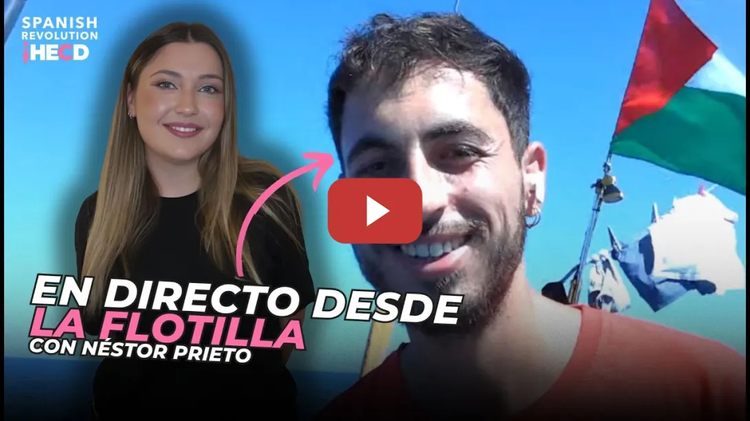 Embedded thumbnail for Un MENSAJE para ALBARES 🚢 Entrevista a NÉSTOR PRIETO desde LA FLOTILLA DE LA LIBERTAD | Marina Lobo