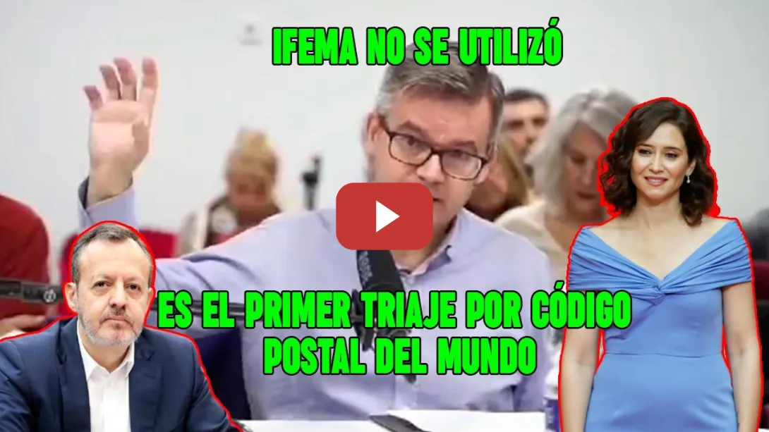 Embedded thumbnail for 🔴Manuel Rico explica &quot;LA BARBARIDAD&quot; que ocurrió en las residencias de Madrid BAJO EL MANDO de Ayuso
