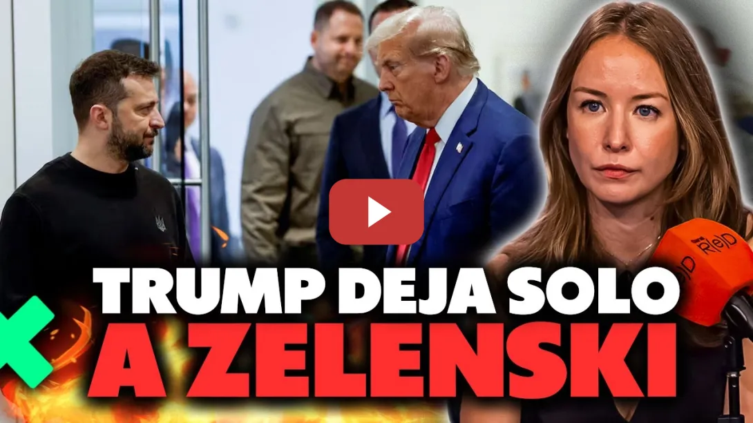 Embedded thumbnail for ¿El fin de Zelenski? Trump arroja al Presidente Ucraniano a los leones
