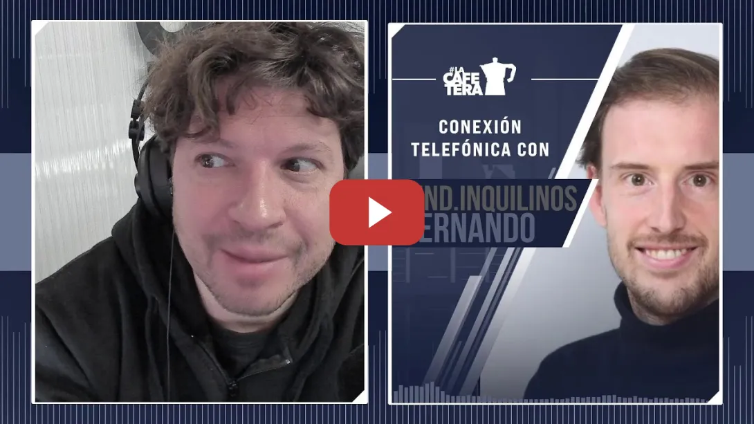 Embedded thumbnail for 🔴☕ El Sindicato de inquilinos contesta al gobierno: así no se frenan los precios de la vivienda |
