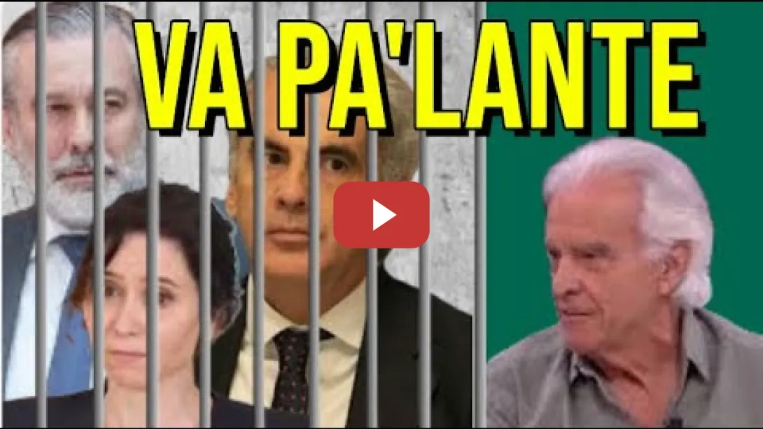 Embedded thumbnail for Abogado de la Querella contra Ayuso y su gobierno &quot;VA PA´LANTE&quot;