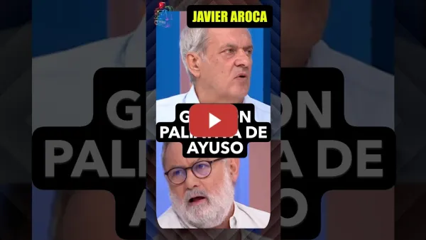 Embedded thumbnail for Javier Aroca, Ayuso miente con su sanidad ejemplar, GESTIÓN PALIATIVA.
