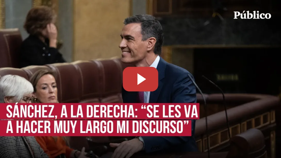 Embedded thumbnail for Los mejores momentos del discurso de Pedro Sánchez en su investidura