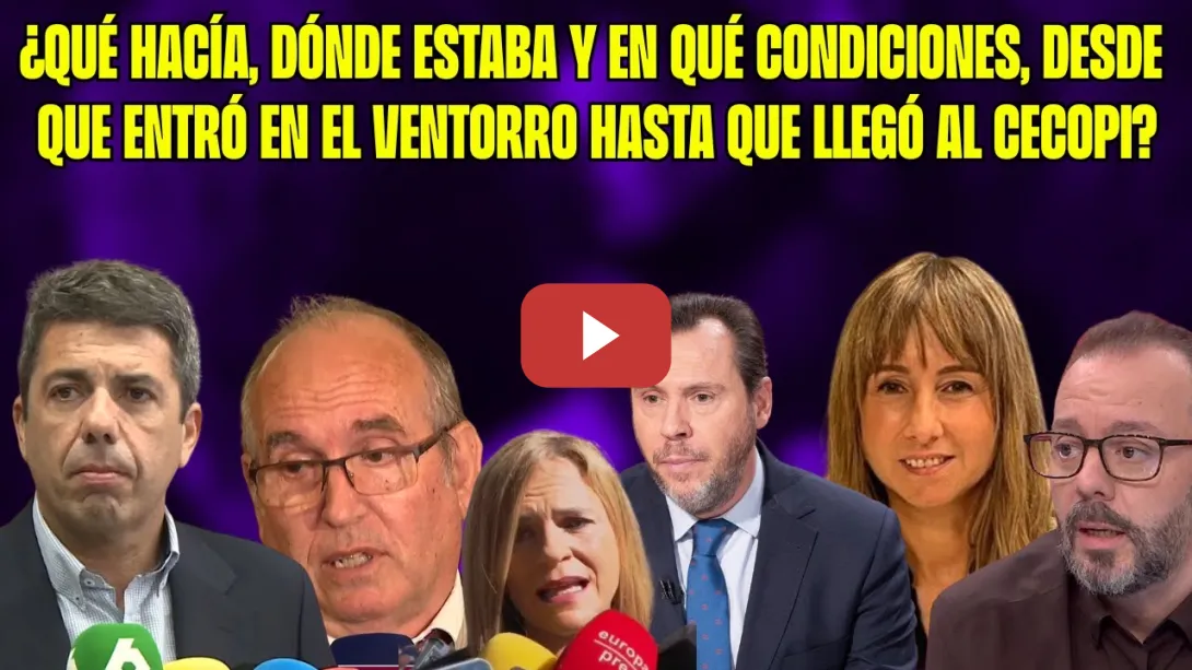 Embedded thumbnail for ¡IMPRESENTABLE! V1CTIMAS de la DANA piden a MAZÓN su DIMISIÓN y que DECLARE ante la JUEZA!!