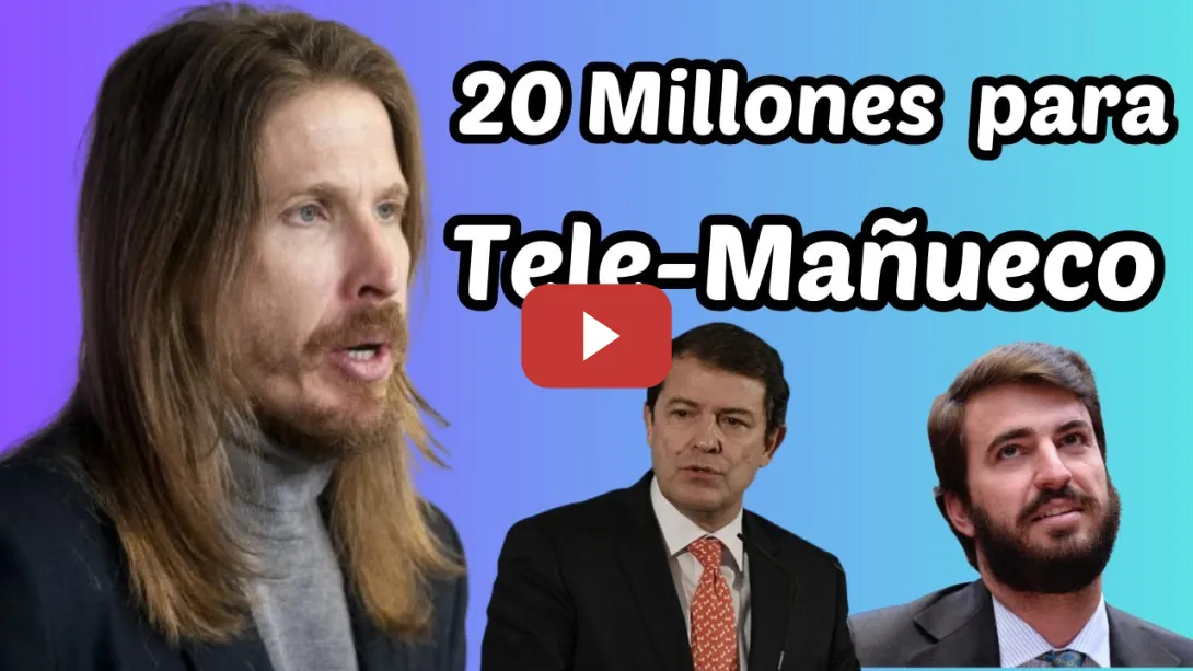 Embedded thumbnail for Tele Mañueco, La Televisión Privada del PP / Pablo Fernández