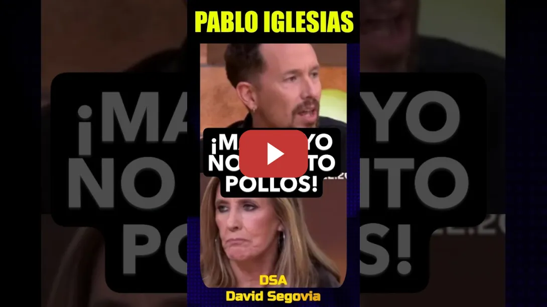 Embedded thumbnail for Pablo Iglesias sobre Zapatero, síndrome del señor lobo. Marta déjame hablar, yo no monto pollos.