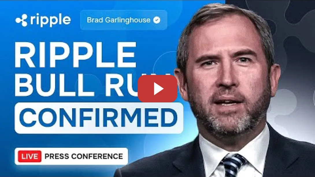 Embedded thumbnail for Brad Garlinghouse: RIPPLE BULL RUN CONFIRMED! XRP PRICE PREDICTION