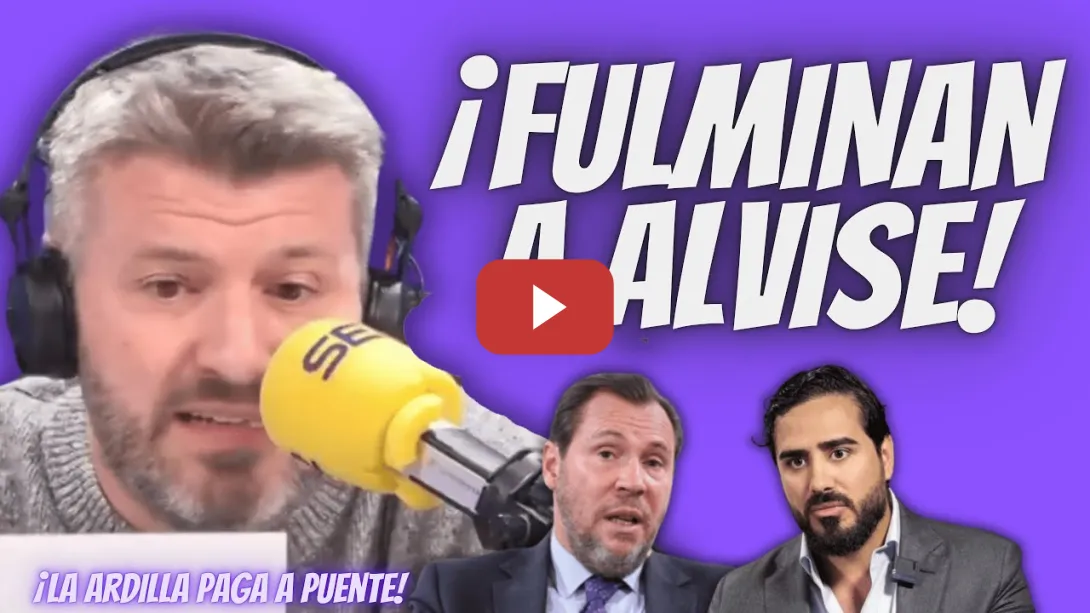 Embedded thumbnail for Alvise “CONDENADO a PAGAR” a Óscar Puente - Aimar Bretos y Jesús Maraña le RETRATAN