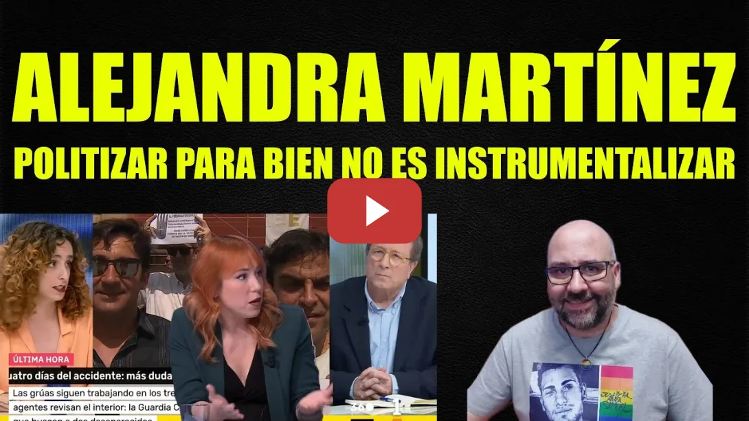 Embedded thumbnail for Alejandra Martínez, politizar para bien no es instrumentalizar.