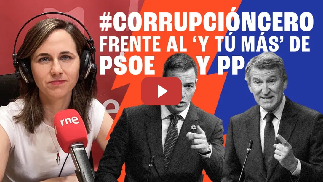 Embedded thumbnail for Entrevista a Ione Belarra en Las Mañanas de RNE sobre la corrupción bipartidista #CorrupciónCero