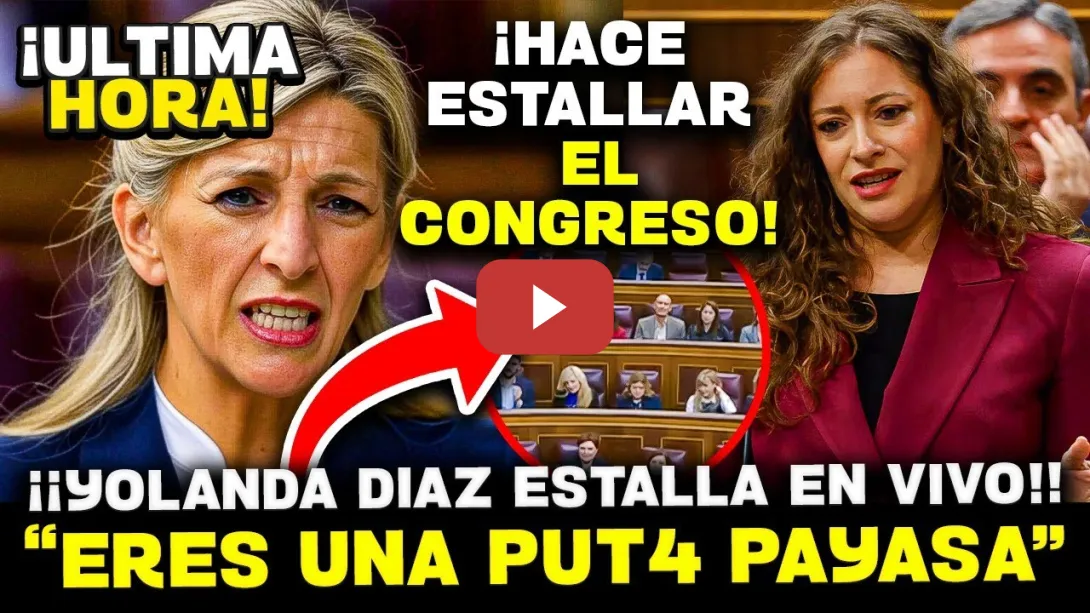 Embedded thumbnail for 💥¡¡IMPACTANTE!! YOLANDA DÍAZ HUMILLA A LA NUEVA PITBULL DEL PP: “¡LADRONES Y ASESINOS, ESO SON!”