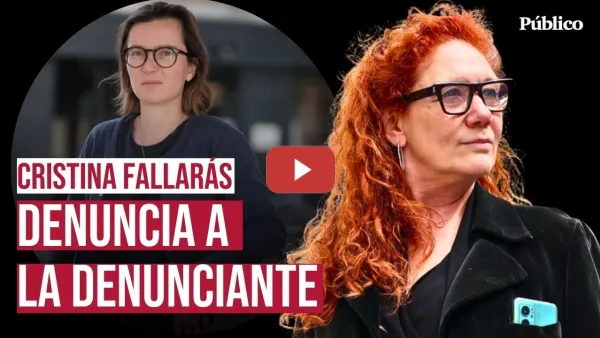Embedded thumbnail for Nombrar todas al agresor contra los "procedimientos mordaza", por Cristina Fallarás