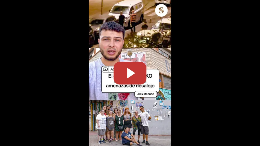 Embedded thumbnail for 🚨 El centro social EKO resiste frente a amenazas de desalojo
