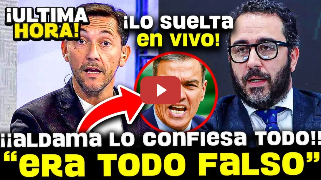 Embedded thumbnail for 💥DESTAPAN MONTAJE CONTRA BEGOÑA GÓMEZ: ¡ALDAMA CONFIESA MENTIRAS Y EL PP SE TRAGA SUS PALABRAS!