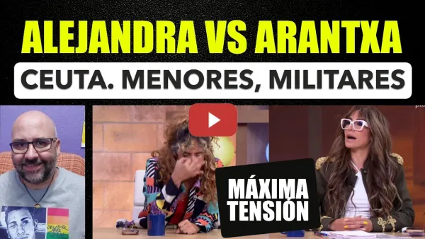 Embedded thumbnail for Alejandra Martínez y Arantxa Sánchez, debate tenso sobre menores en Ceuta y militares señalados.