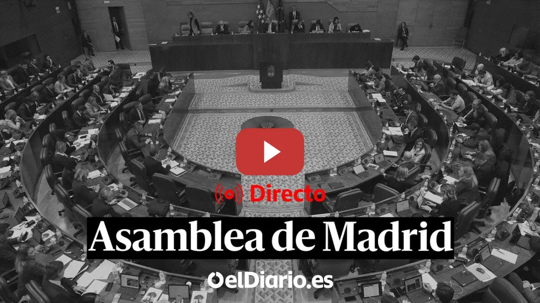 Embedded thumbnail for 🔴 DIRECTO | La ASAMBLEA DE MADRID debate las enmiendas a los PRESUPUESTOS de la Comunidad