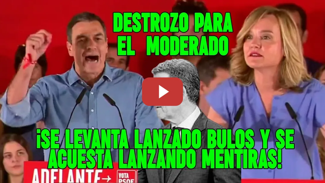 Embedded thumbnail for 🔥 Alegría y Sánchez EXULTANTES contra el MODERADO y sus bulardos ¡NO LE DICE LA VERDAD NI AL MÉDICO!