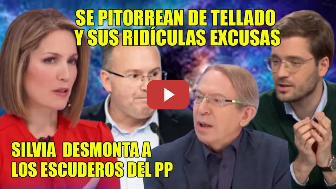 Embedded thumbnail for Se PITORREAN de Tellado y LIQUIDAN la GESTIÓN de la FARAONA MADRILEÑA📢Silvia Intxaurrondo y Barroso