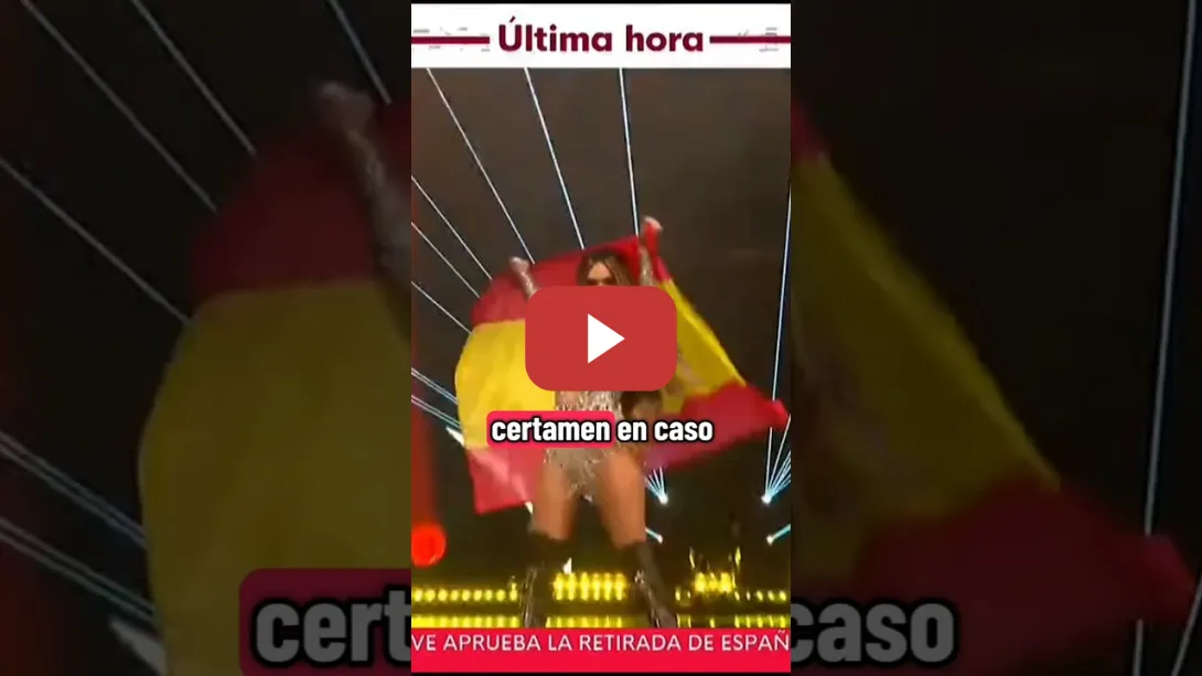 Embedded thumbnail for ESPAÑA SE RETIRARÁ DE EUROVISIÓN SI ISRAEL PARTICIPA