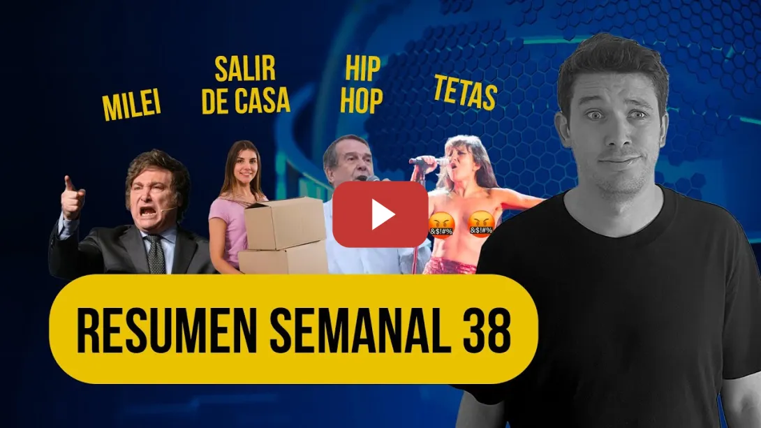 Embedded thumbnail for Hip Hop en Vigo, salir de casa, Amaral y Milei #ResumenSemanal 38