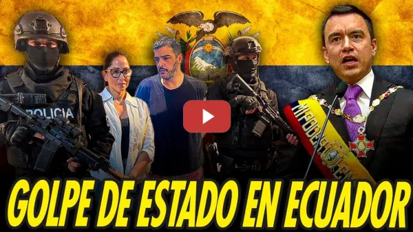 Embedded thumbnail for GOLPE EN ECUADOR DEL NARCODICTADOR NOBOA. DETIENEN A TODA LA OPOSICIÓN Y PROHÍBEN SU PARTIDO