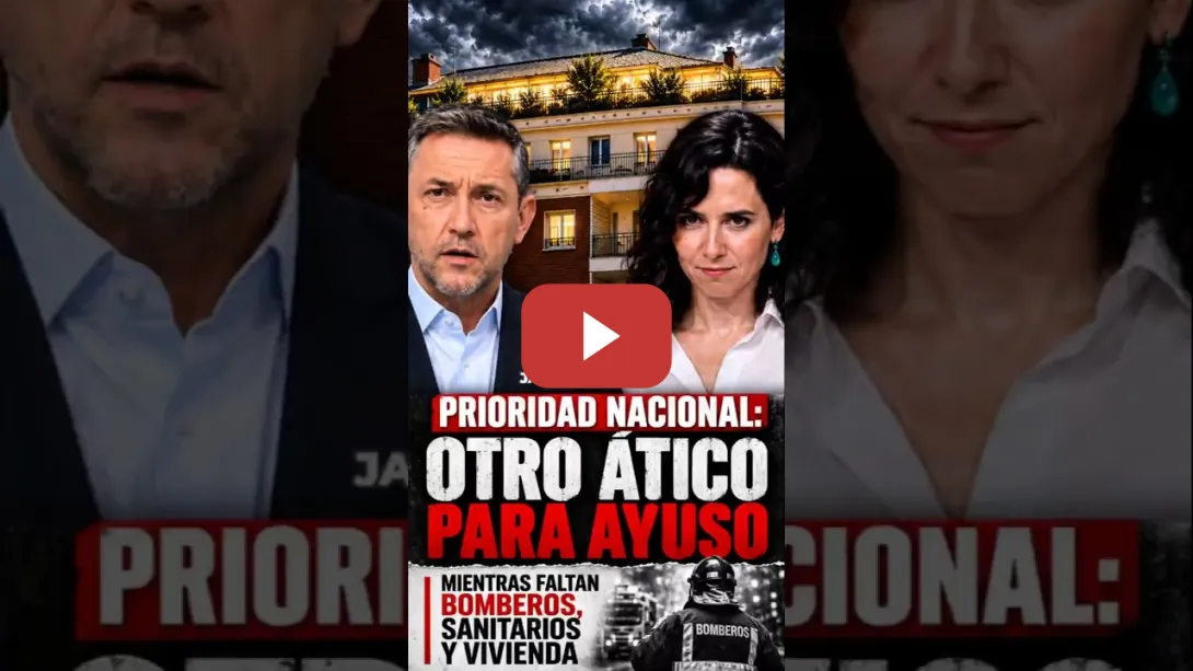Embedded thumbnail for RUIZ DESMONTA LA DEFENSA DE AYUSO 🚨 ante el escándalo de un nuevo ático de lujo