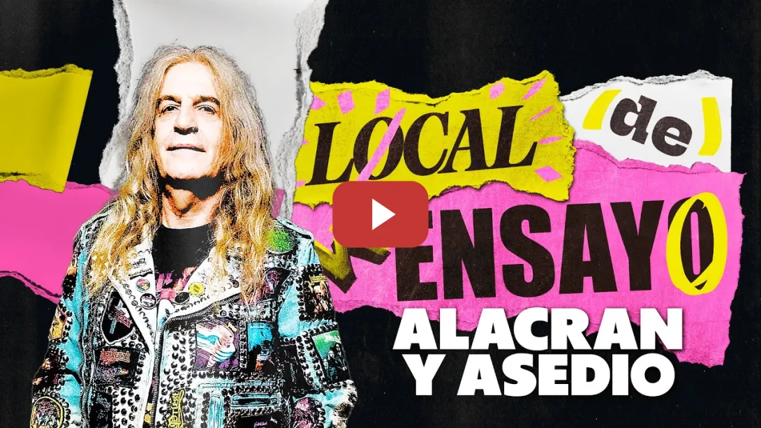 Embedded thumbnail for ASEDIO Y ALACRÁN. EL HEAVY METAL TIENE UN GRAN FUTURO. | LOCAL DE ENSAYO