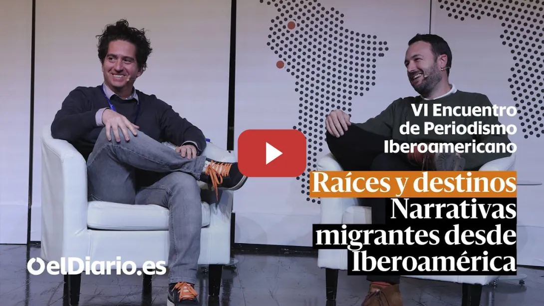 Embedded thumbnail for Juanlu Sánchez entrevista a Daniel Alarcón, de Radio Ambulante · ENCUENTRO PERIODISMO IBEROAMERICANO