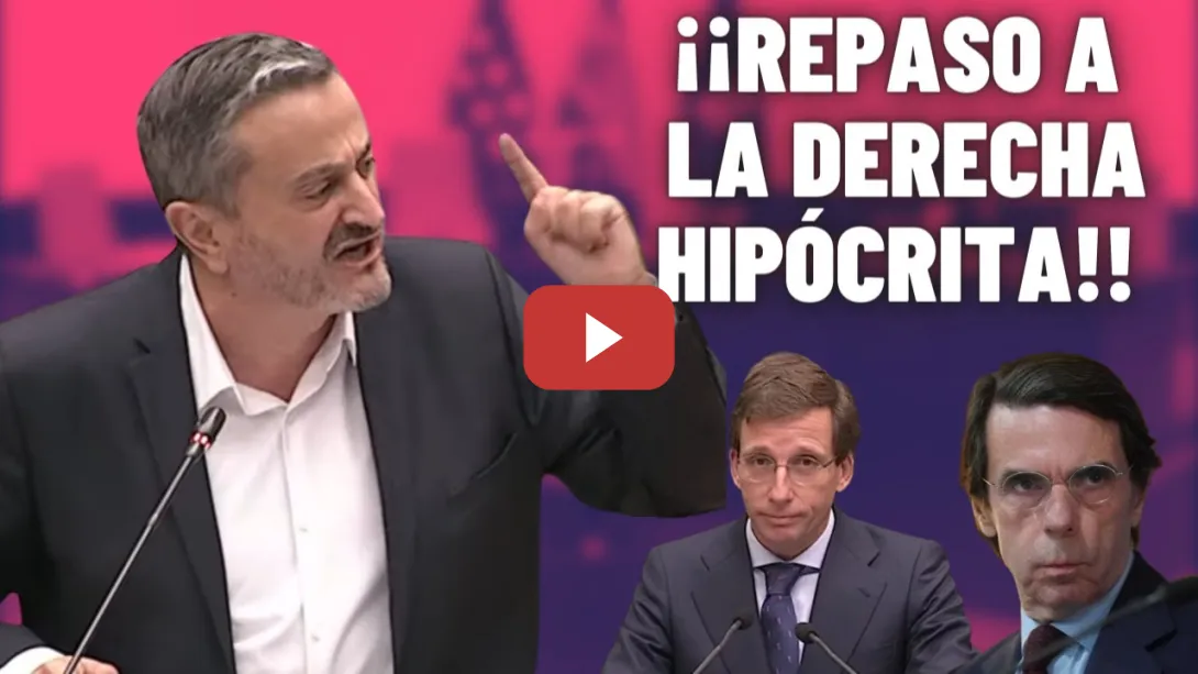 Embedded thumbnail for Un concejal se harta de la HIPOCRESÍA del PP y 🔥🔥les da esta TUNDA!!🔥