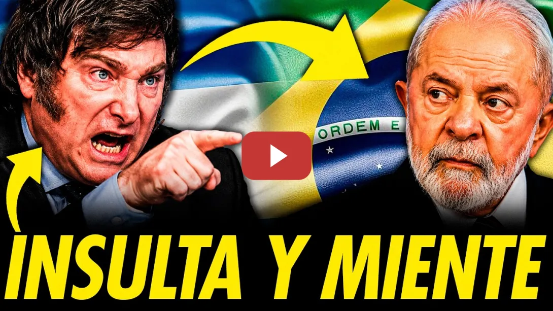 Embedded thumbnail for MILEI VIAJA A BRASIL PARA INSULTAR A LULA