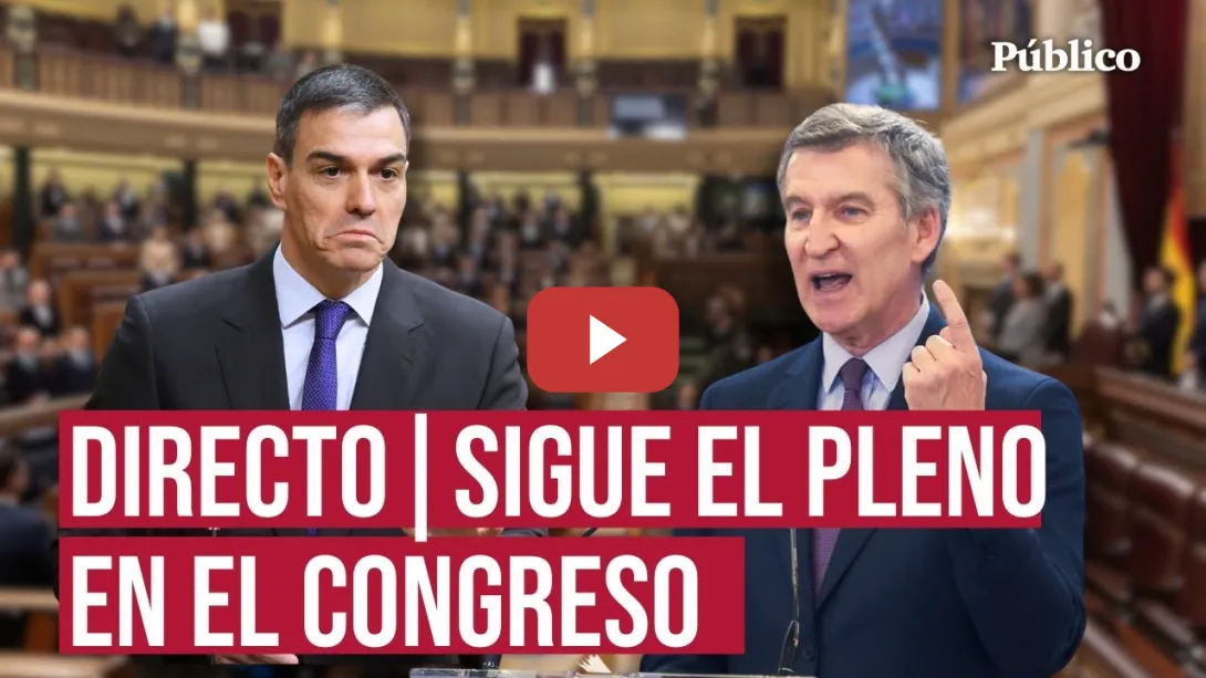 Embedded thumbnail for DIRECTO | Pleno en el Congreso en mitad de la polémica por el rearme y el reparto de menores