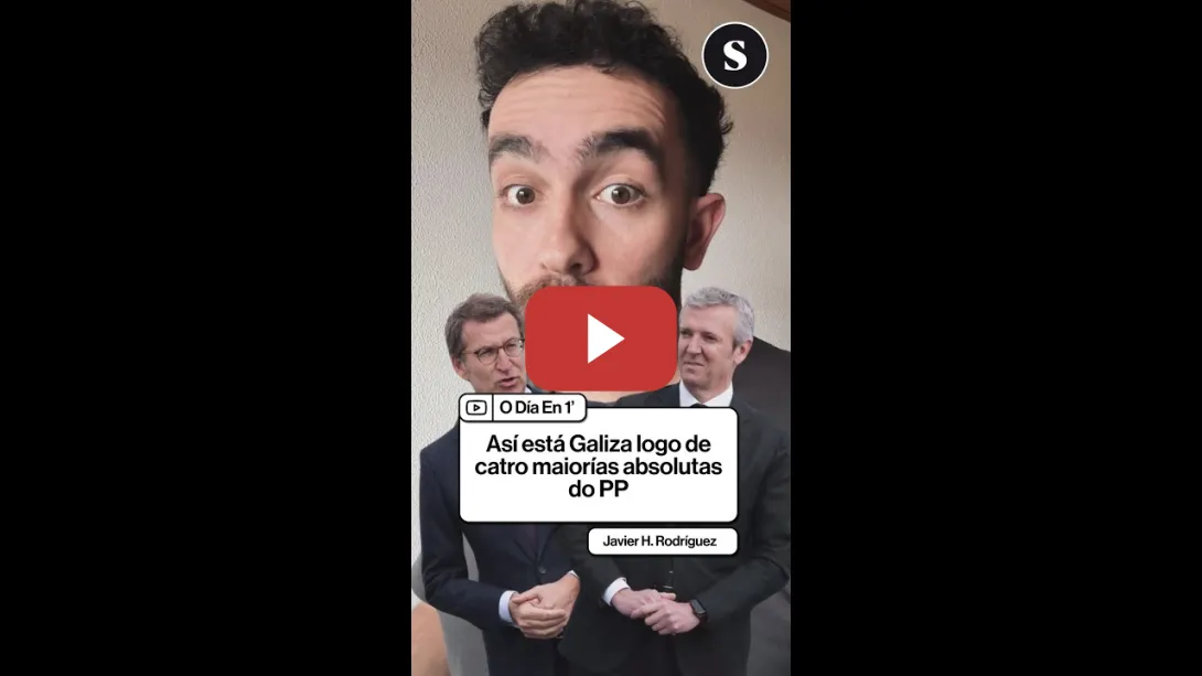 Embedded thumbnail for 🗳Así está Galiza logo de catro maiorías absolutas do PP