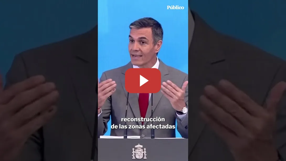 Embedded thumbnail for La advertencia de PEDRO SÁNCHEZ: "El negacionismo es el peor de los combustibles"