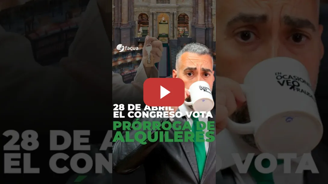 Embedded thumbnail for EL CONGRESO VOTA LA PRÓRROGA DE ALQUILERES