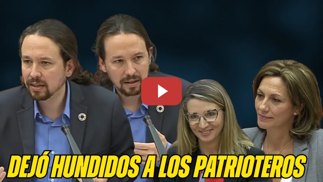 Embedded thumbnail for HISTÓRICA. Pablo Iglesias ARRASÓ a PP y VOX ¡VAYA GEPETO les DEJÓ!