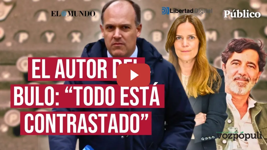 Embedded thumbnail for El autor del bulo de EL MUNDO niega haber tenido acceso al expediente del novio de AYUSO