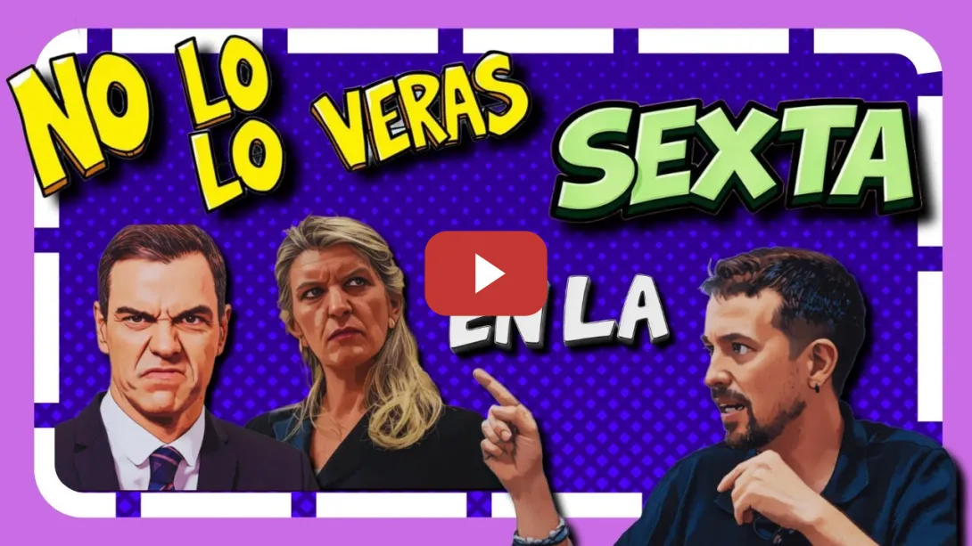 Embedded thumbnail for 🔥 La entrevista que incendió a Sumar y al PSOE 💥👀 No lo verás en La Sexta 📺