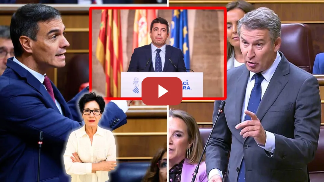 Embedded thumbnail for Lamentables declaraciones de Mazón en el acto institucional y de Feijóo en el Congreso